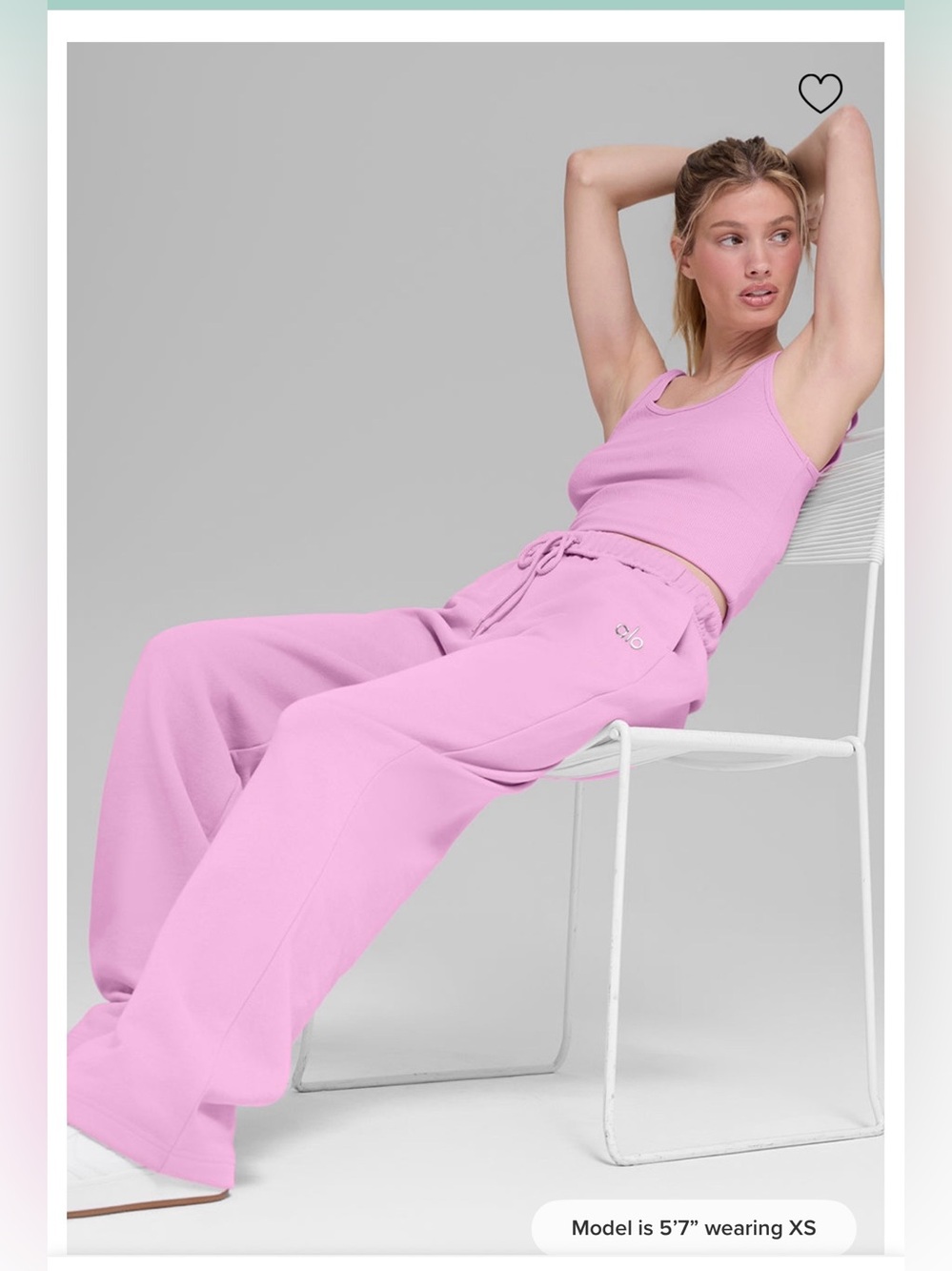 Alo yoga accolade straight leg sweatpants Size xs - Picture 2 of 3